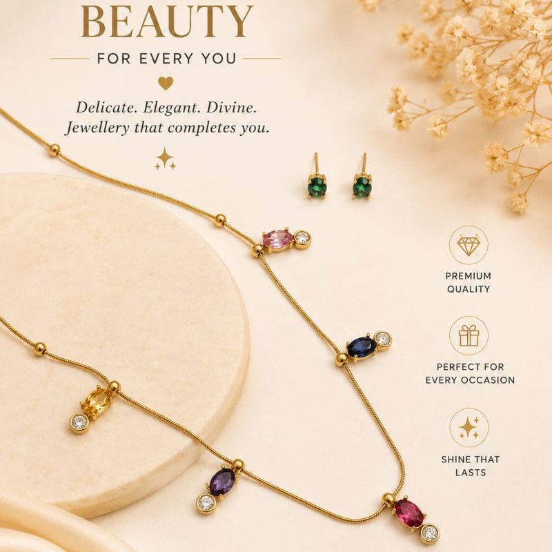 5 Stylish Necklace Designs for Women: Affordable, Gold-Plated & Anti-Tarnish Picks